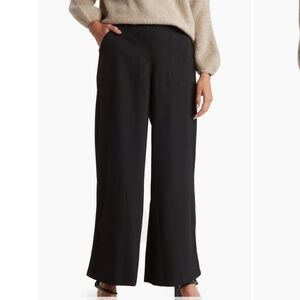 MAX STUDIO LONDON WIDE LEG PANTS BLACK XL NWT